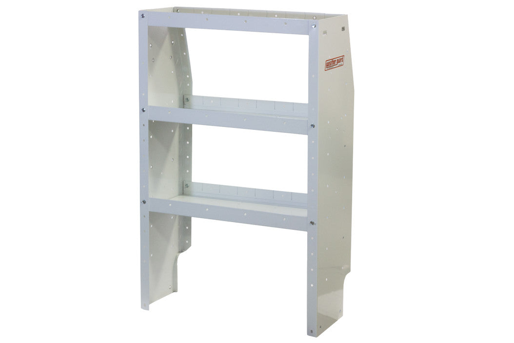 American Ladders & Scaffolds, Adjustable 3 Shelf Unit, 28 in x 44 in x 13-1/2 in