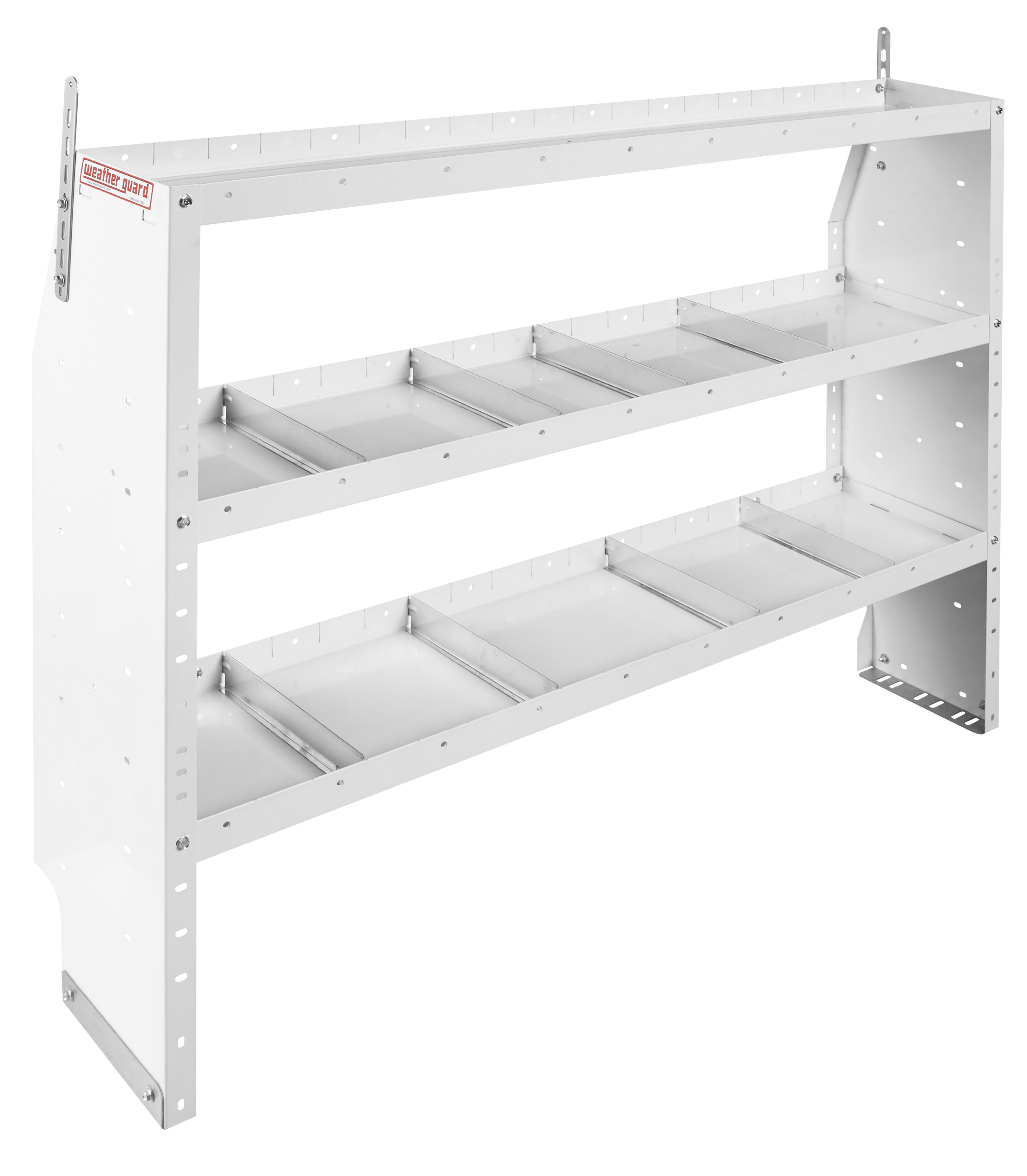 American Ladders & Scaffolds, Adjustable 3 Shelf Unit, 60 in x 44 in x 13-1/2 in