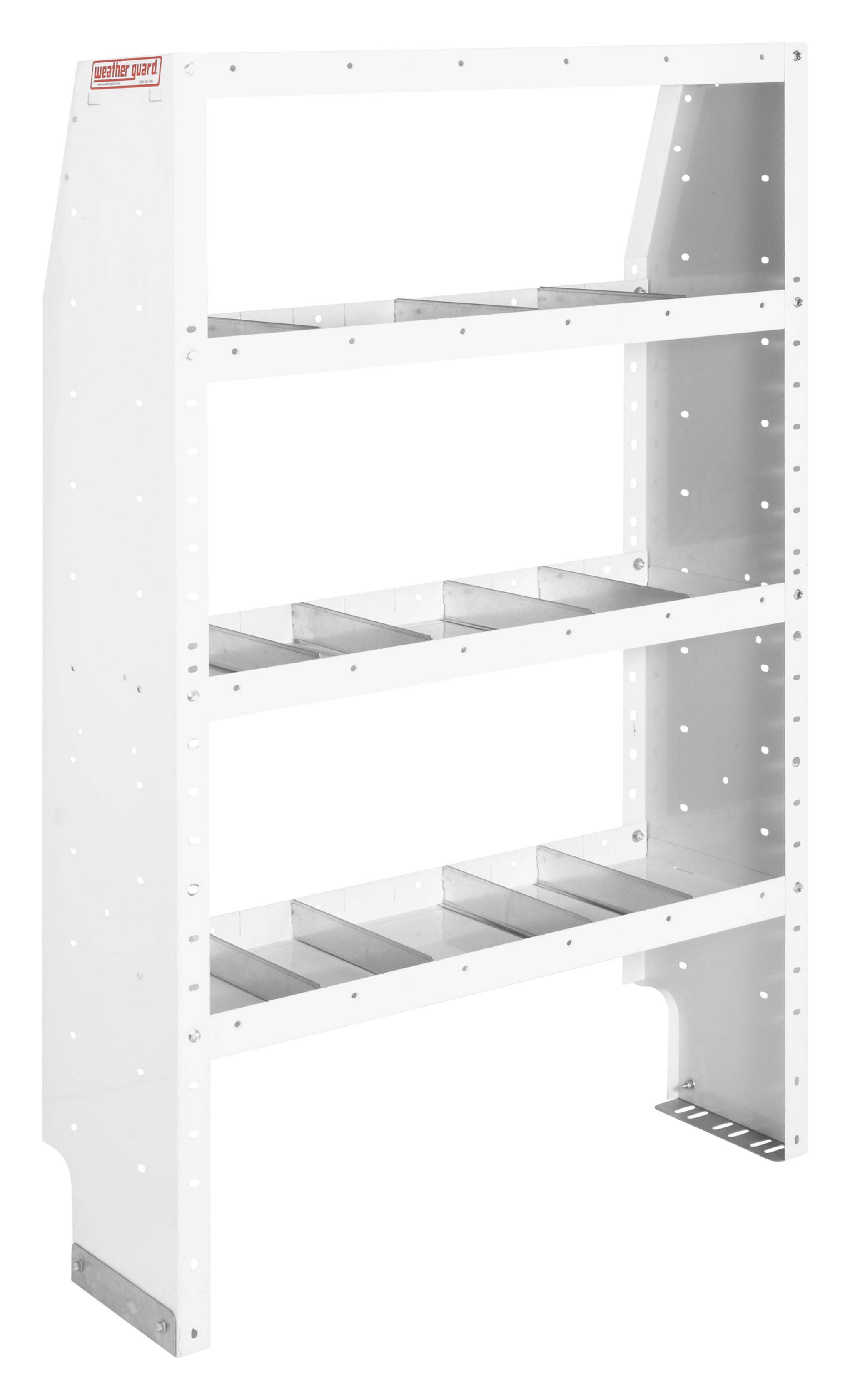 American Ladders & Scaffolds, Adjustable 4 Shelf Unit, 36 in x 60 in x 13-1/2 in