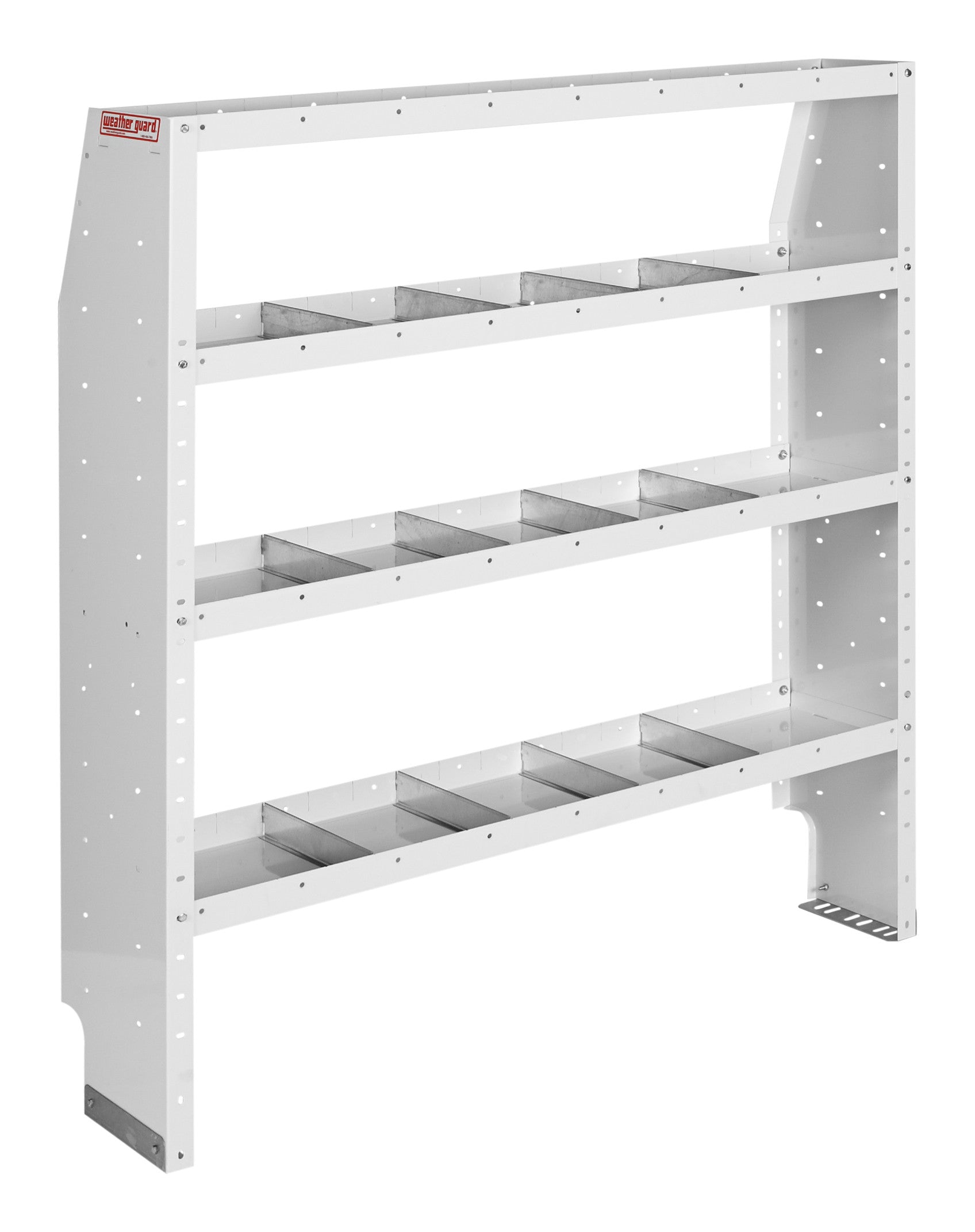 American Ladders & Scaffolds, Adjustable 4 Shelf Unit, 52 in x 60 in x 13-1/2 in