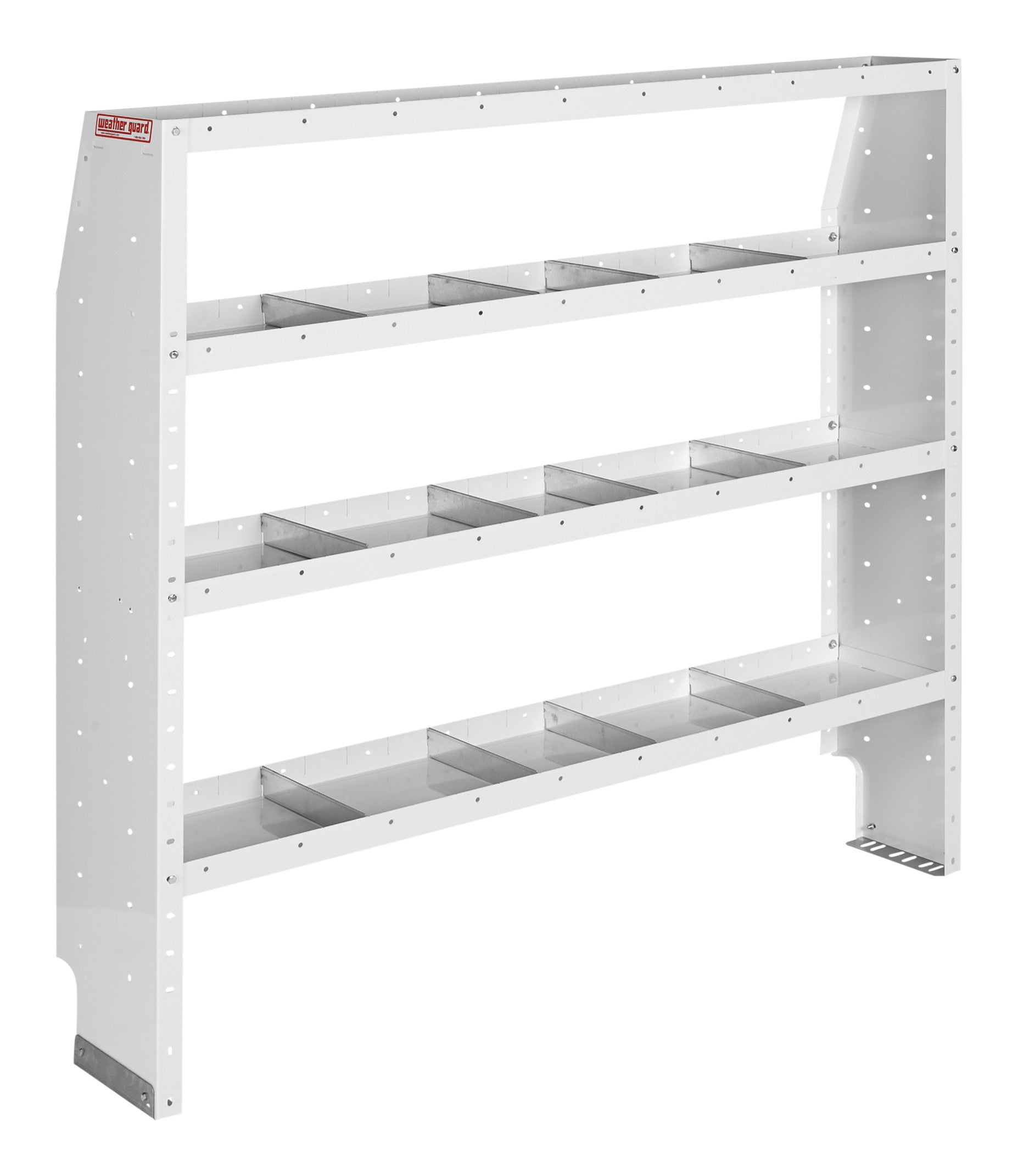 American Ladders & Scaffolds, Adjustable 4 Shelf Unit, 60 in x 60 in x 13-1/2 in