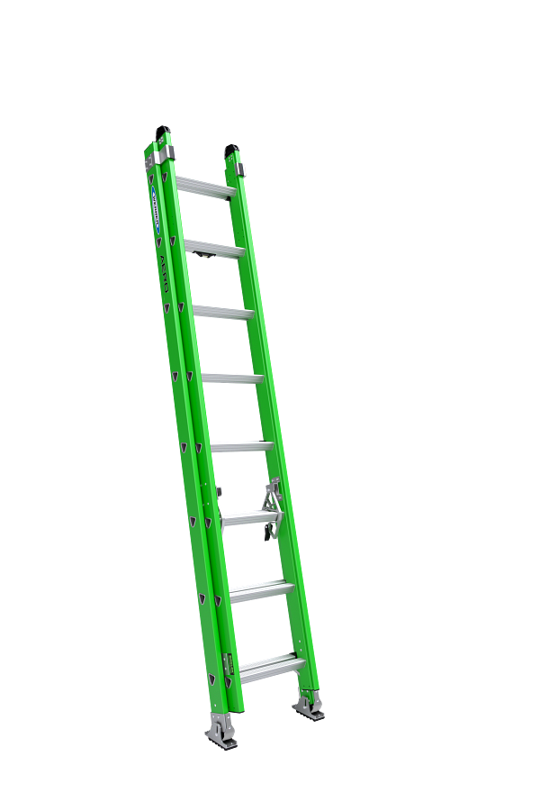 American Ladders & Scaffolds, B7100-2 Series Fiberglass Box Rail Extension Ladder Type 1AA