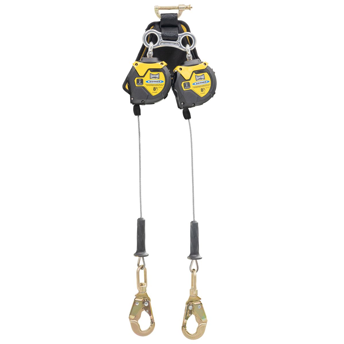 American Ladders & Scaffolds, Bantam Twinleg 8' Cable Self-Retracting Lifeline w/Snap Hook LE