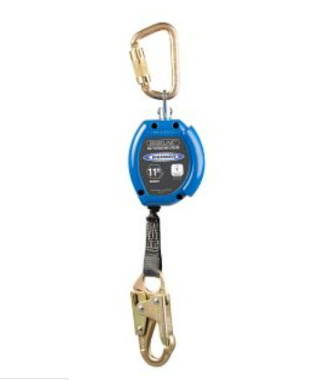 American Ladders & Scaffolds, Baseline 11' Web Self-Retracting Lifeline with Snap Hook