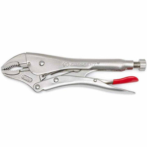 American Ladders & Scaffolds, CRESCENT C10CVN-08 10" CURVED JAW LOCKING PLIERS WITH WIRE CUTTER