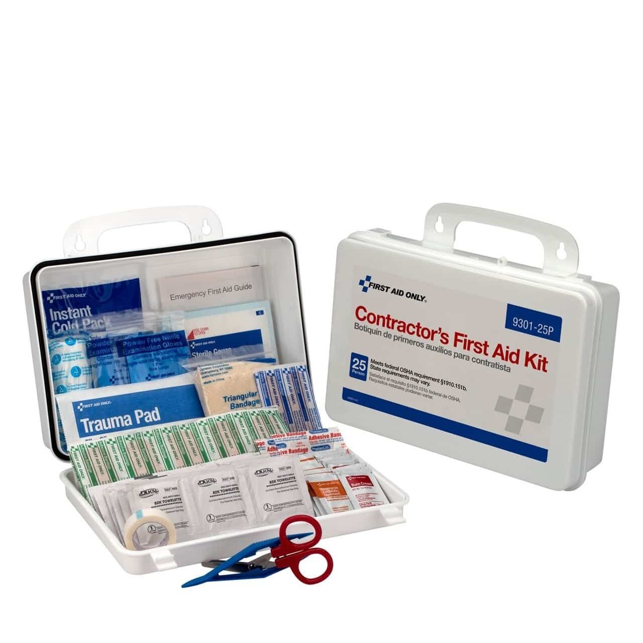 American Ladders & Scaffolds, Contractor's First Aid Kit (25 person)