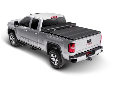 American Ladders & Scaffolds, EXTANG Solid Fold 2.0 Toolbox Truck Bed Cover