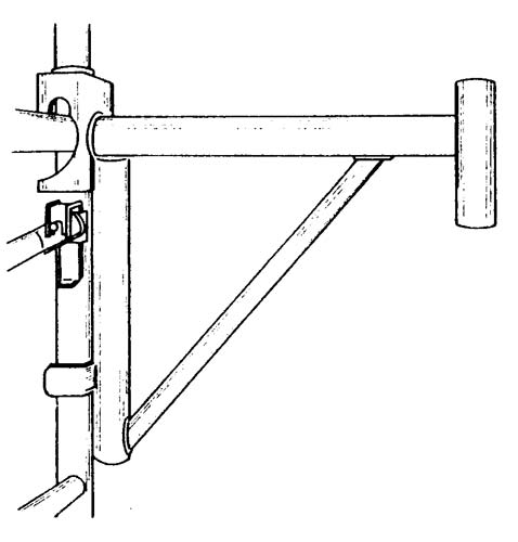 American Ladders & Scaffolds, End Arm 21"