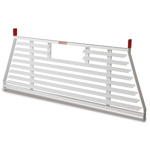American Ladders & Scaffolds, Full Size Louvered Cab Protector Screen - Steel, White Finish