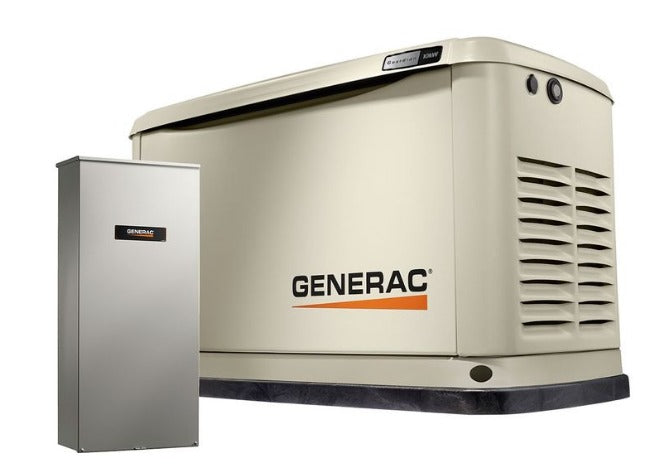 generac, GENERAC POWER SYSTEMS (GPS) 7172 10/9 KW AIR COOLED STANDBY GENERATOR ALUM. ENCLOSURE