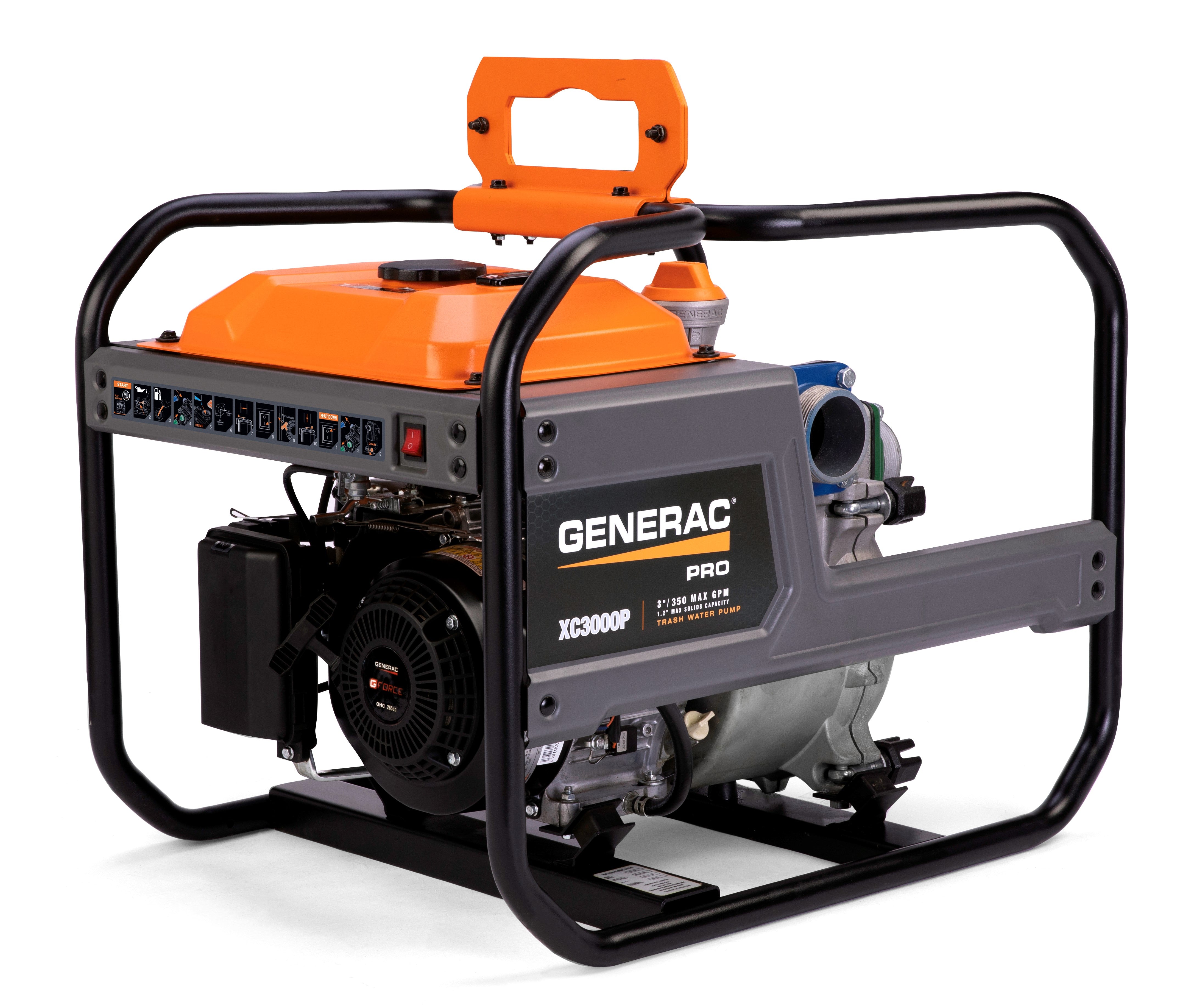 American Ladders & Scaffolds, GENERAC PRO 3" TRASH PUMP 7725