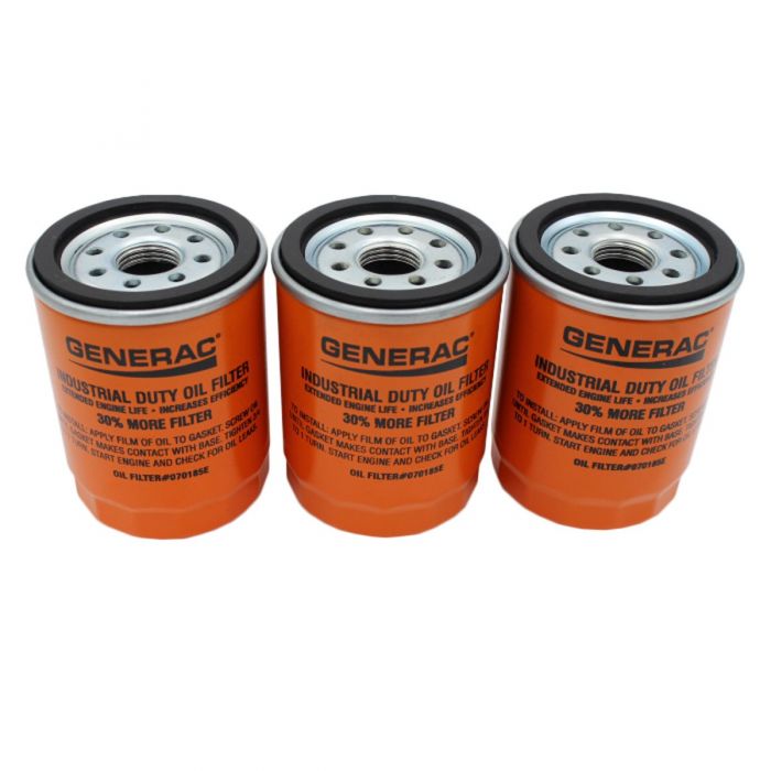 generac, Generac 0K06950SRV Genuine OEM 90mm Oil Filters 3 PK