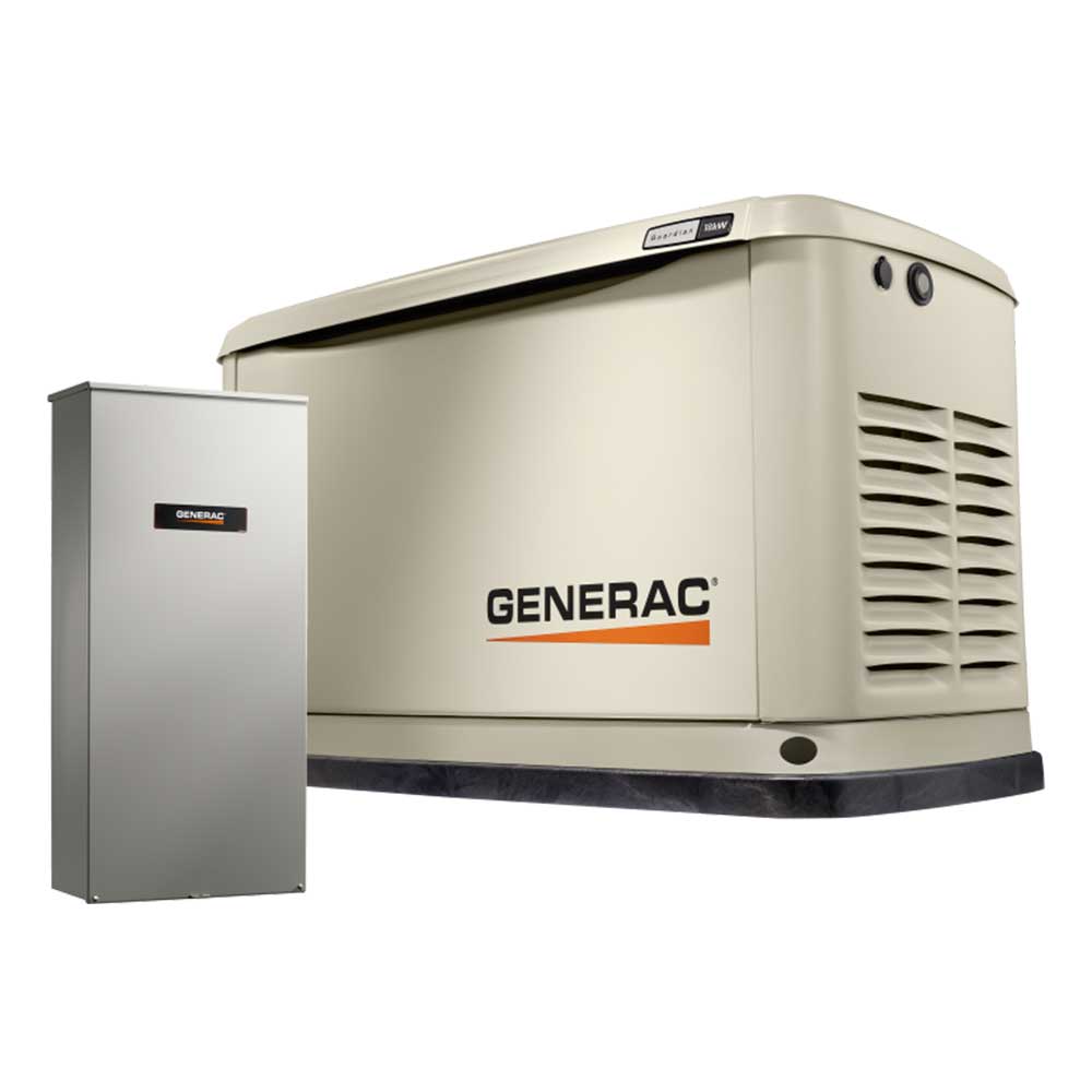 generac, Generac 7228 18KW Guardian Home Backup Generator w/WiFi and Home Transfer Switch