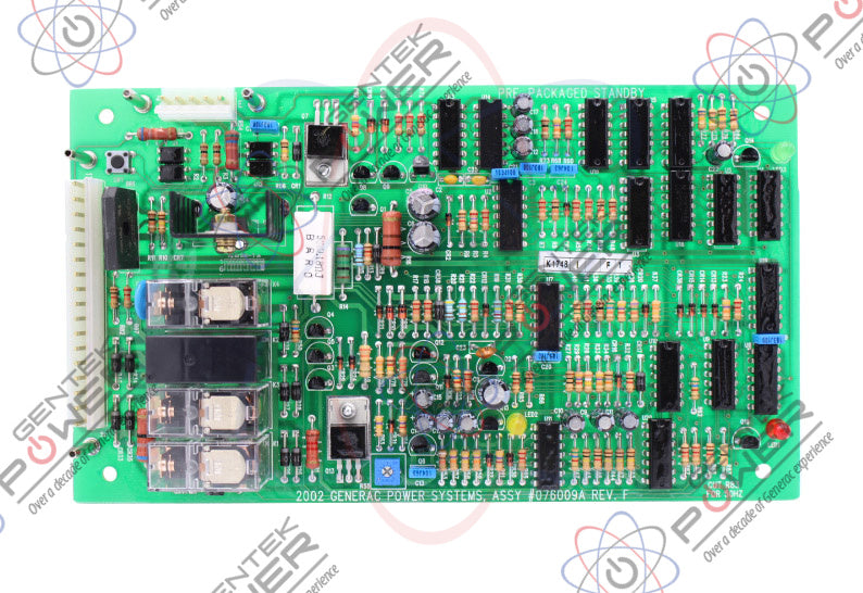 Generac Power Systems, Generac 76009/076009A/076009ASRV Liquid Cooled Controller PCB