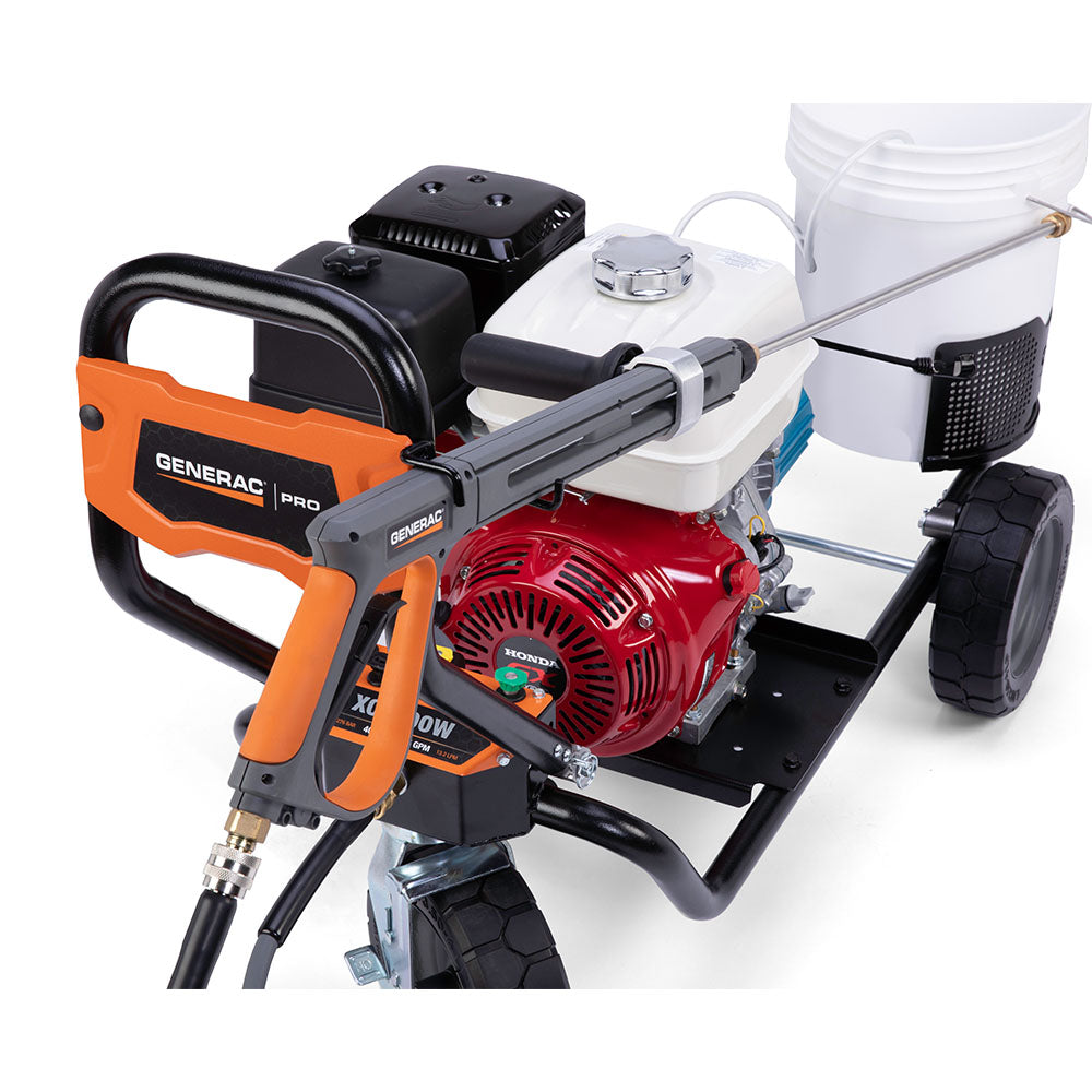 generac, Generac 8872 XC4000W 4000 PSI Gas Powered Pressure Washer w/ Honda Engine