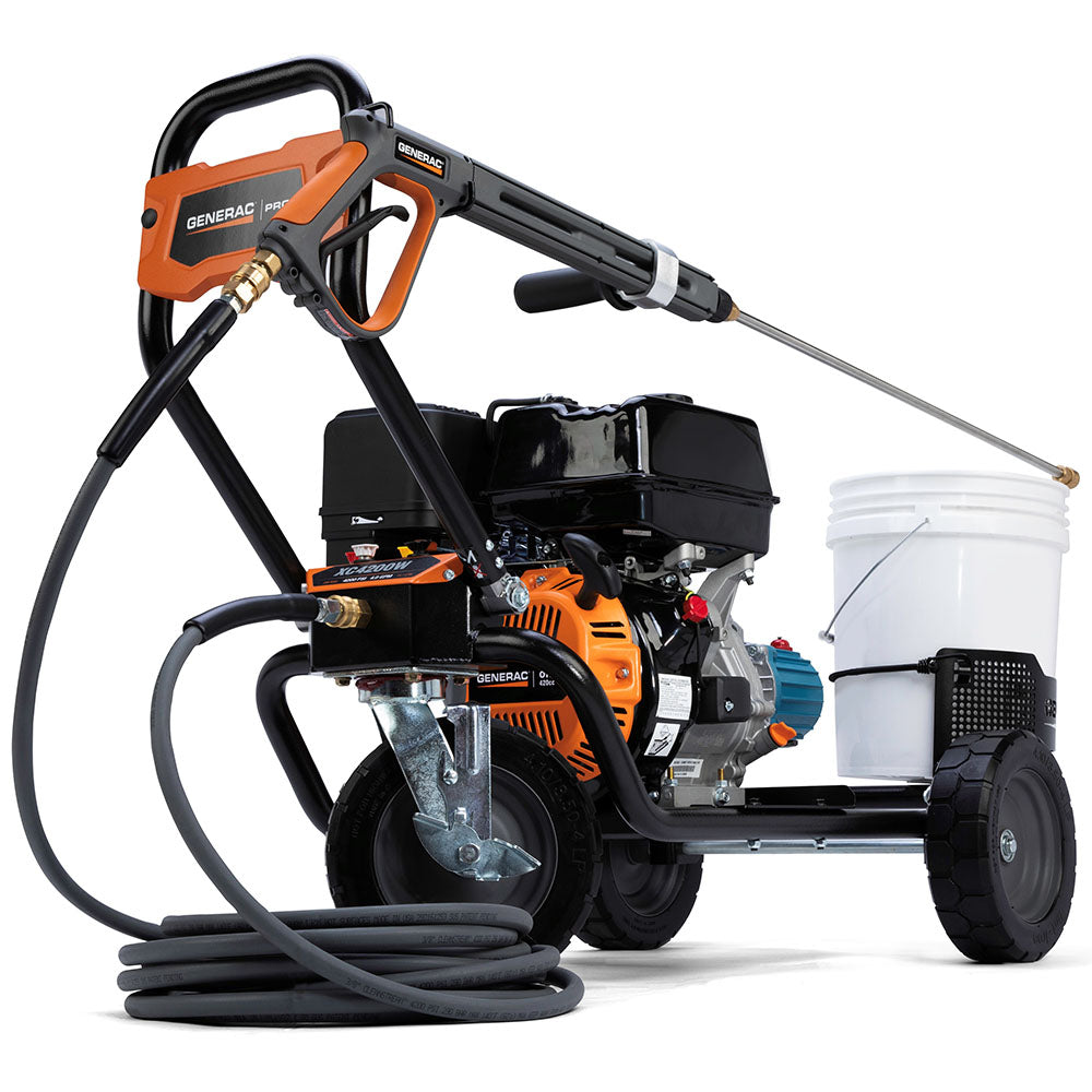 generac, Generac 8873 XC4200W 4200 PSI Gas Powered Pressure Washer w/ Honda Engine