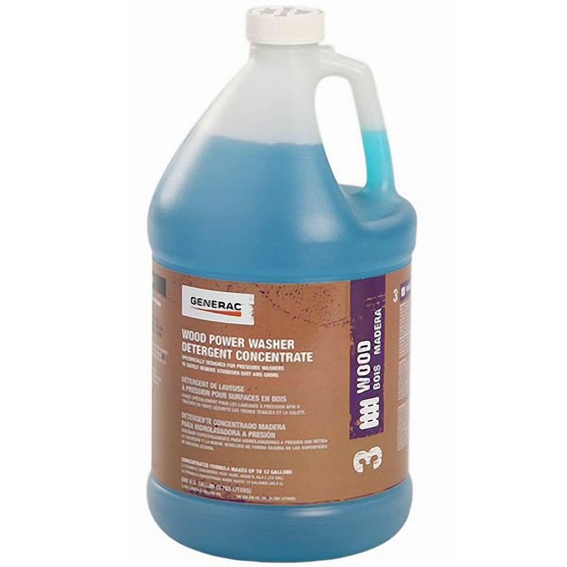 generac, Generac GNC-6661 1-Gallon Wood Siding Pressure Washer Detergent Concentrate