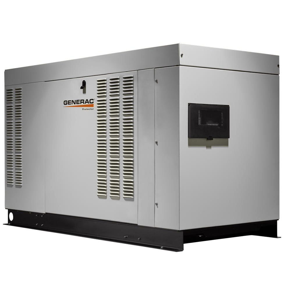 generac, Generac RG04845GNAX 48Kw 120/208V Three Phase Protector QS Standby Generator