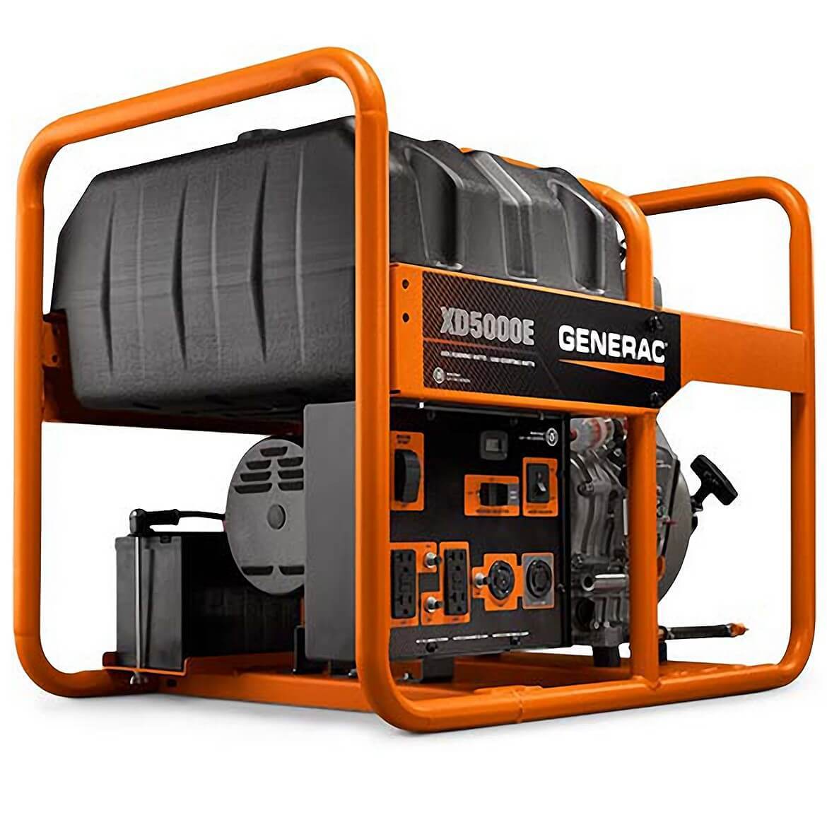 generac, Generac XD5000E 5500-Watt Electric Start Diesel Power Portable Generator