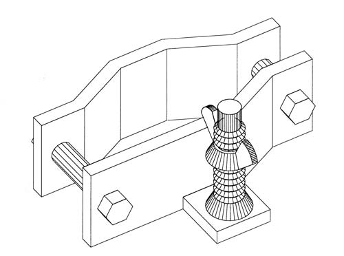 American Ladders & Scaffolds, Guardrail Clamp Adapter