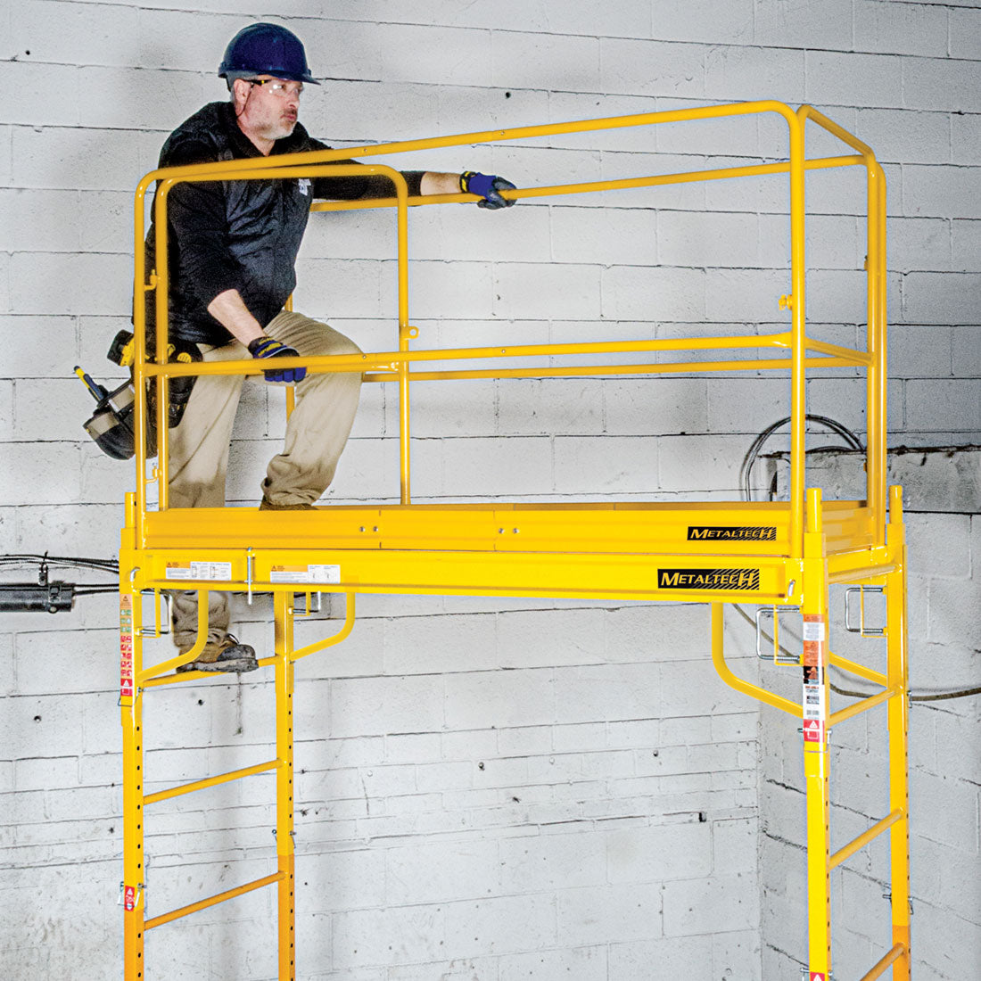 American Ladders & Scaffolds, Guardrails System for Jobsite Series I-CISGRJP