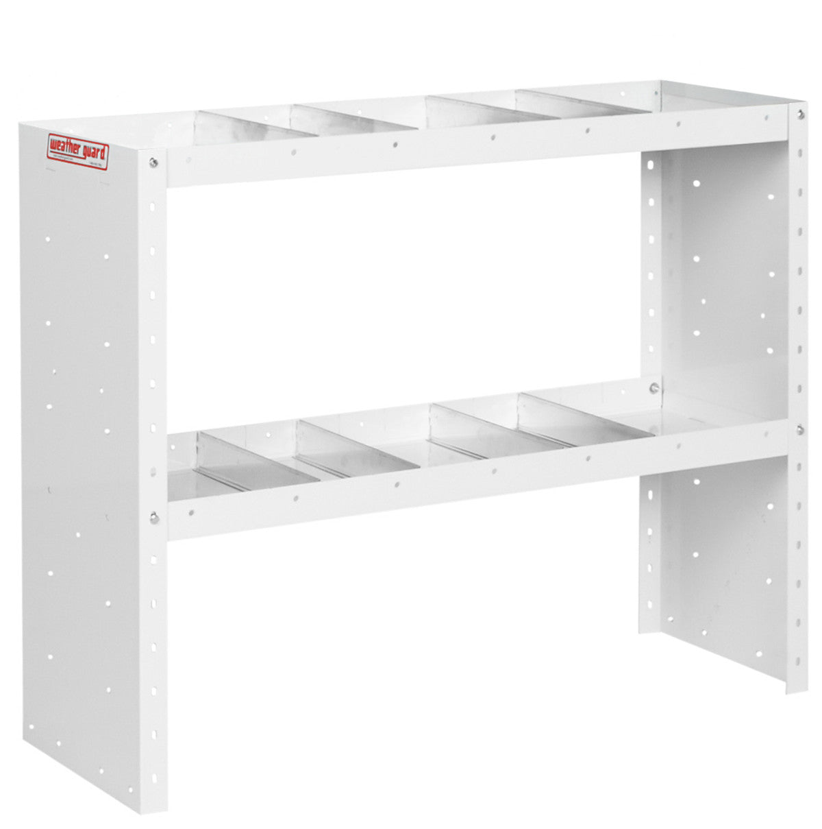 American Ladders & Scaffolds, Heavy Duty Adjustable 2 Shelf Unit, 42 in x 34 in x 13-1/2 in