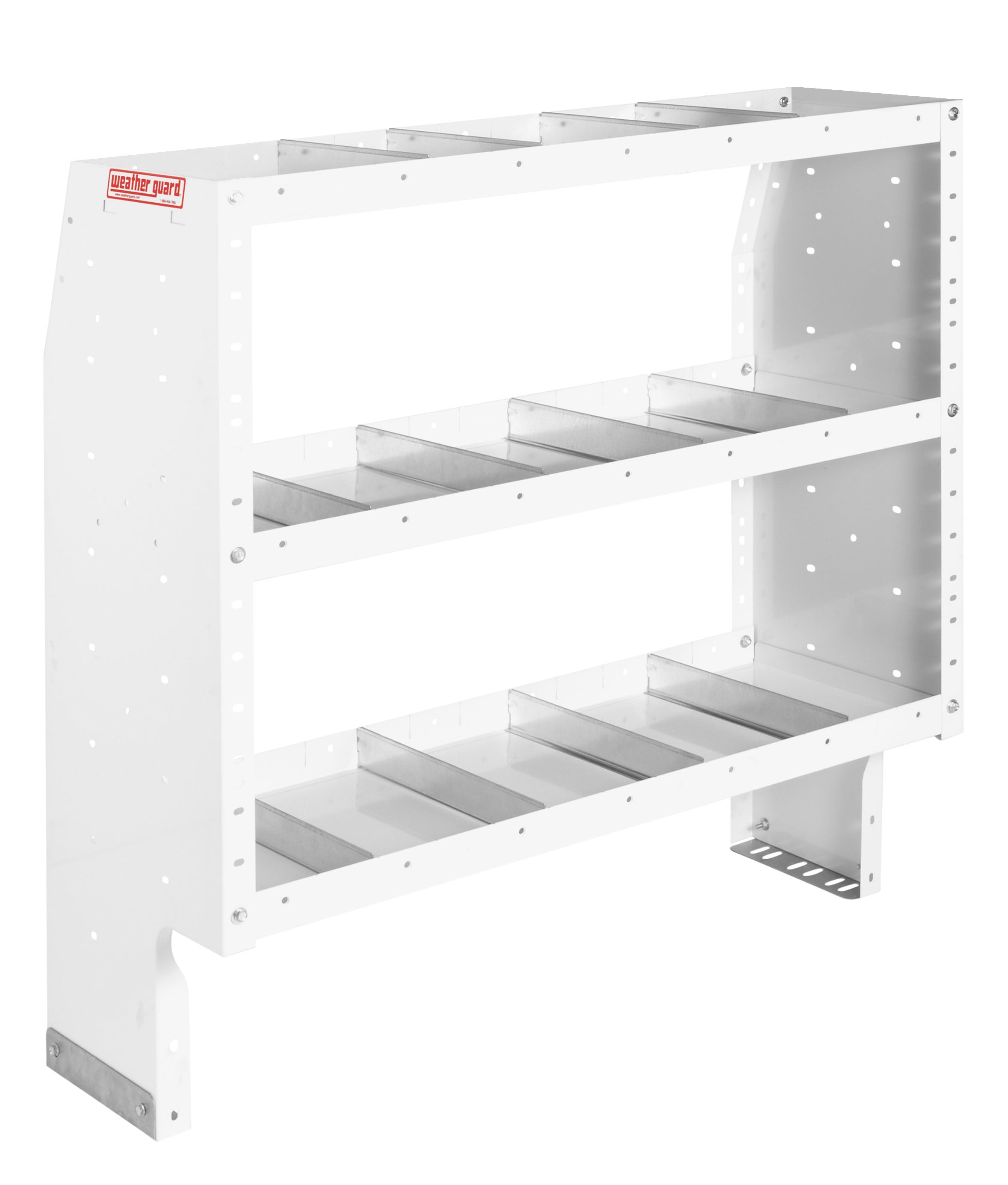 American Ladders & Scaffolds, Heavy Duty Adjustable 3 Shelf Unit, 42 in x 44 in x 16 in