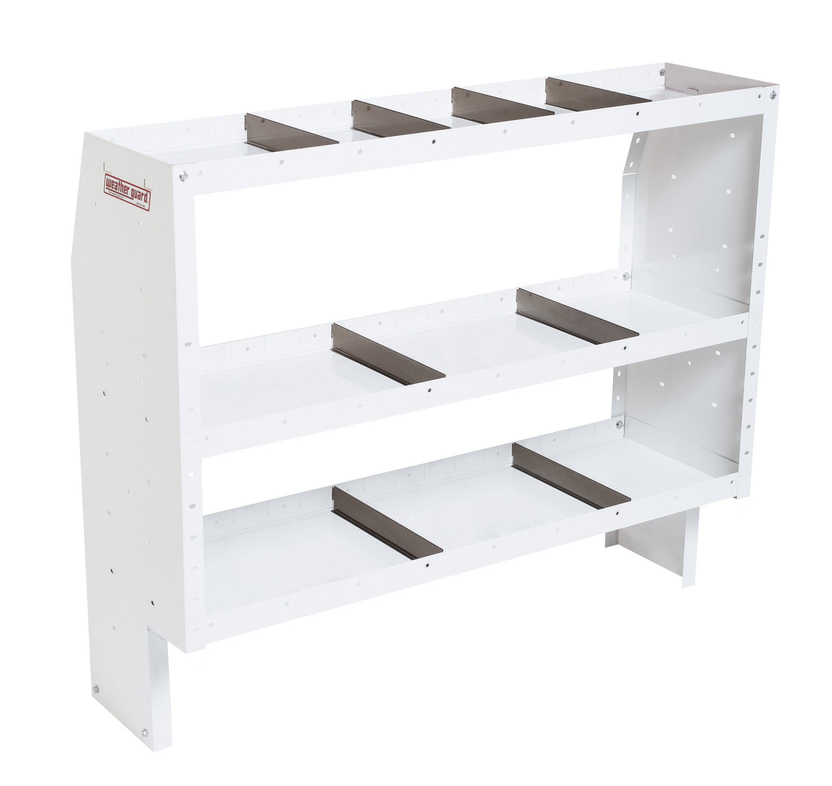 American Ladders & Scaffolds, Heavy Duty Adjustable 3 Shelf Unit, 52 in x 44 in x 16 in