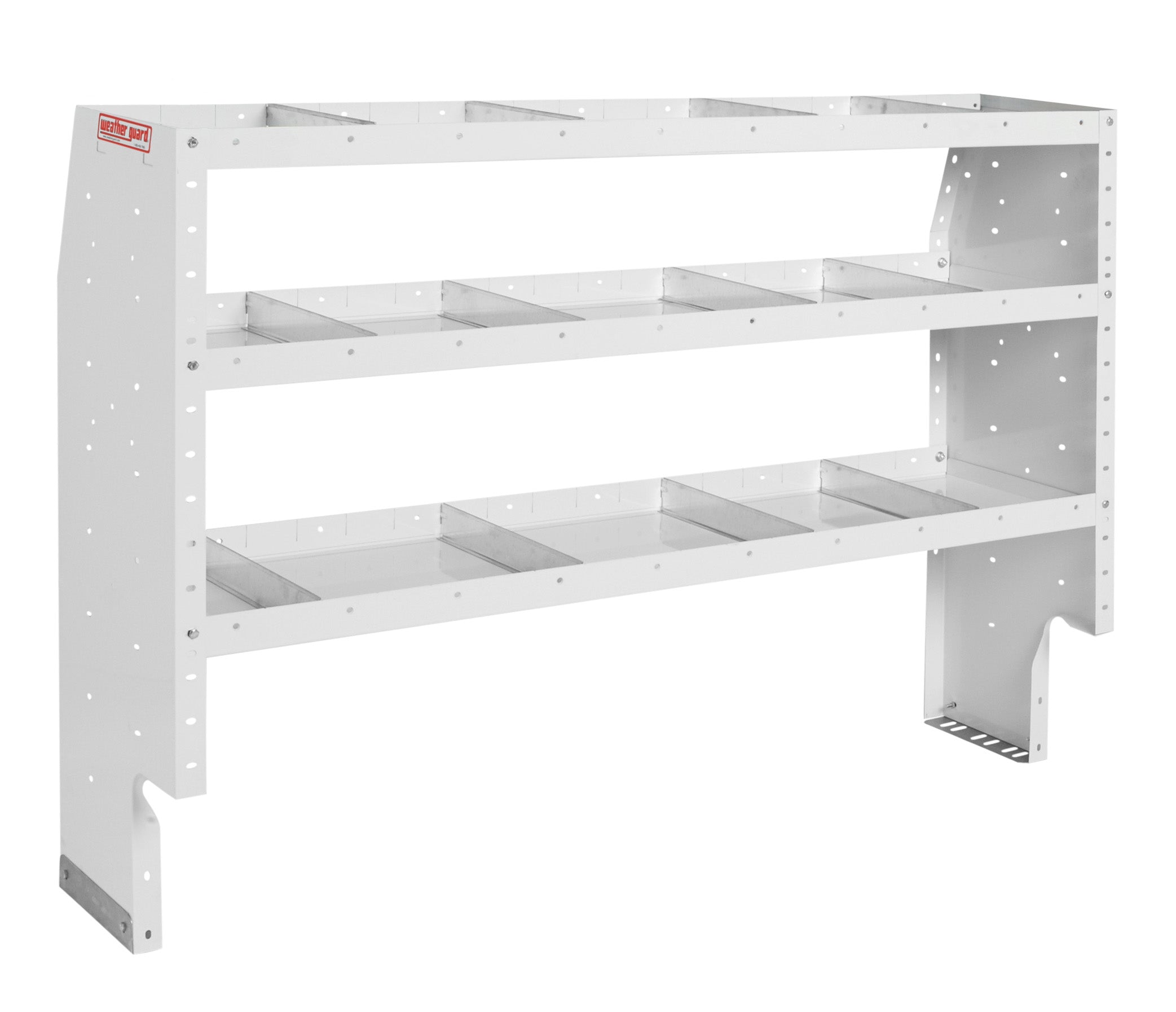 American Ladders & Scaffolds, Heavy Duty Adjustable 3 Shelf Unit, 60 in x 44 in x 16 in