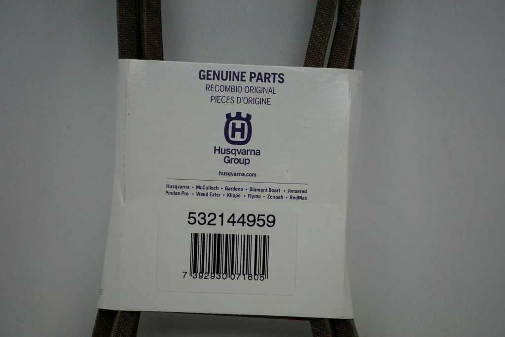 Husqvarna, Husqvarna 532144959 Genuine OEM Secondary V Belt