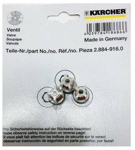 Karcher, Karcher Part Number 2.884-916.0 Genuine OEM Pack of 3 Pressure Check Valves