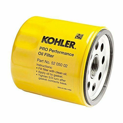 Kohler, Kohler Part Number 52 050 02-B Genuine Oil Filter STD Pack (Bulk)