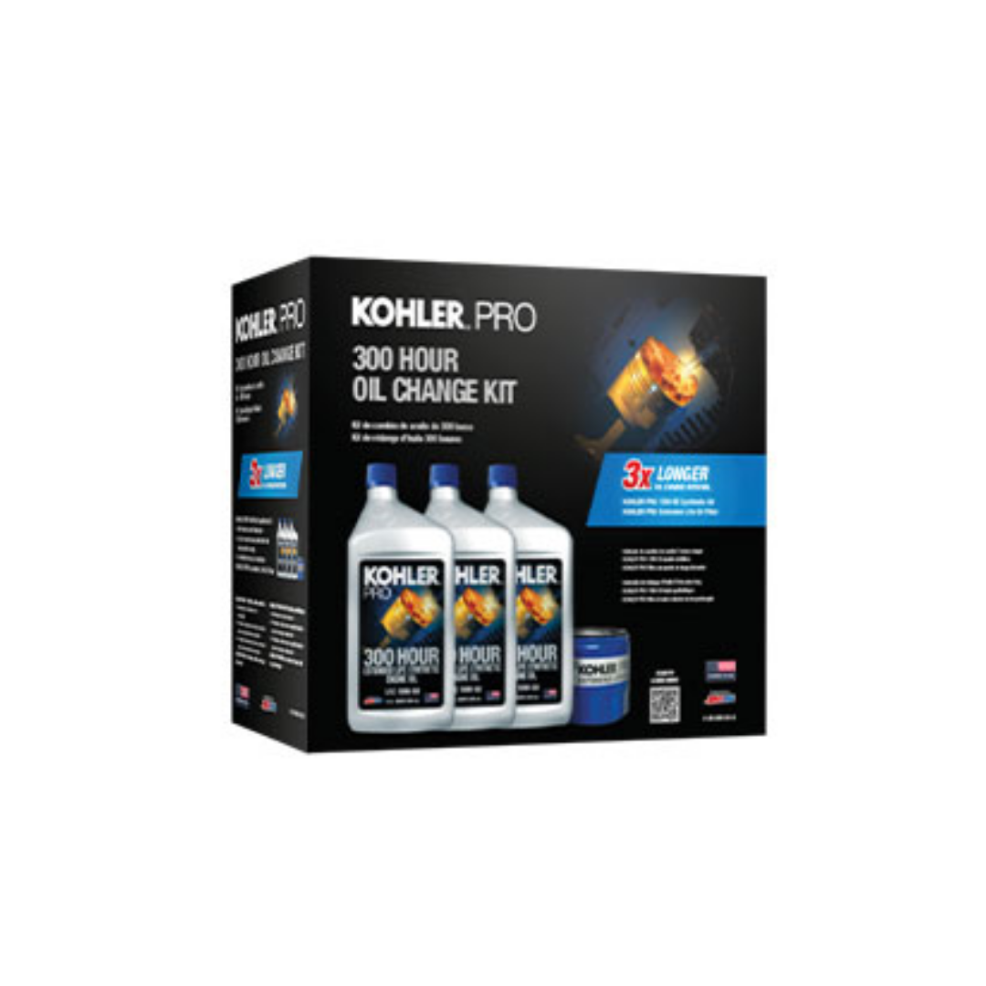 Kohler, Kohler Pro 25 850 03-S Genuine OEM 3 Quart 300 Hour Oil Change Kit