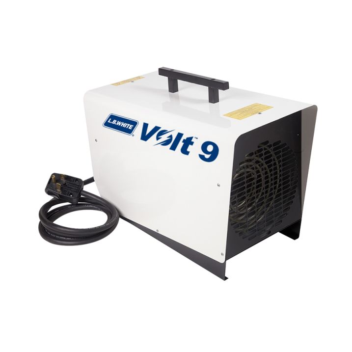 American Ladders & Scaffolds, LB White® Volt™ Electric Forced-Air Heater - 9,000 Watts