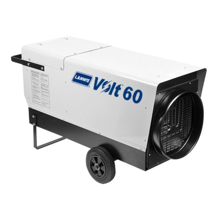 American Ladders & Scaffolds, LB White® Volt™ Electric Forced-Air Heaters 60KW 205,000BTU/Hr