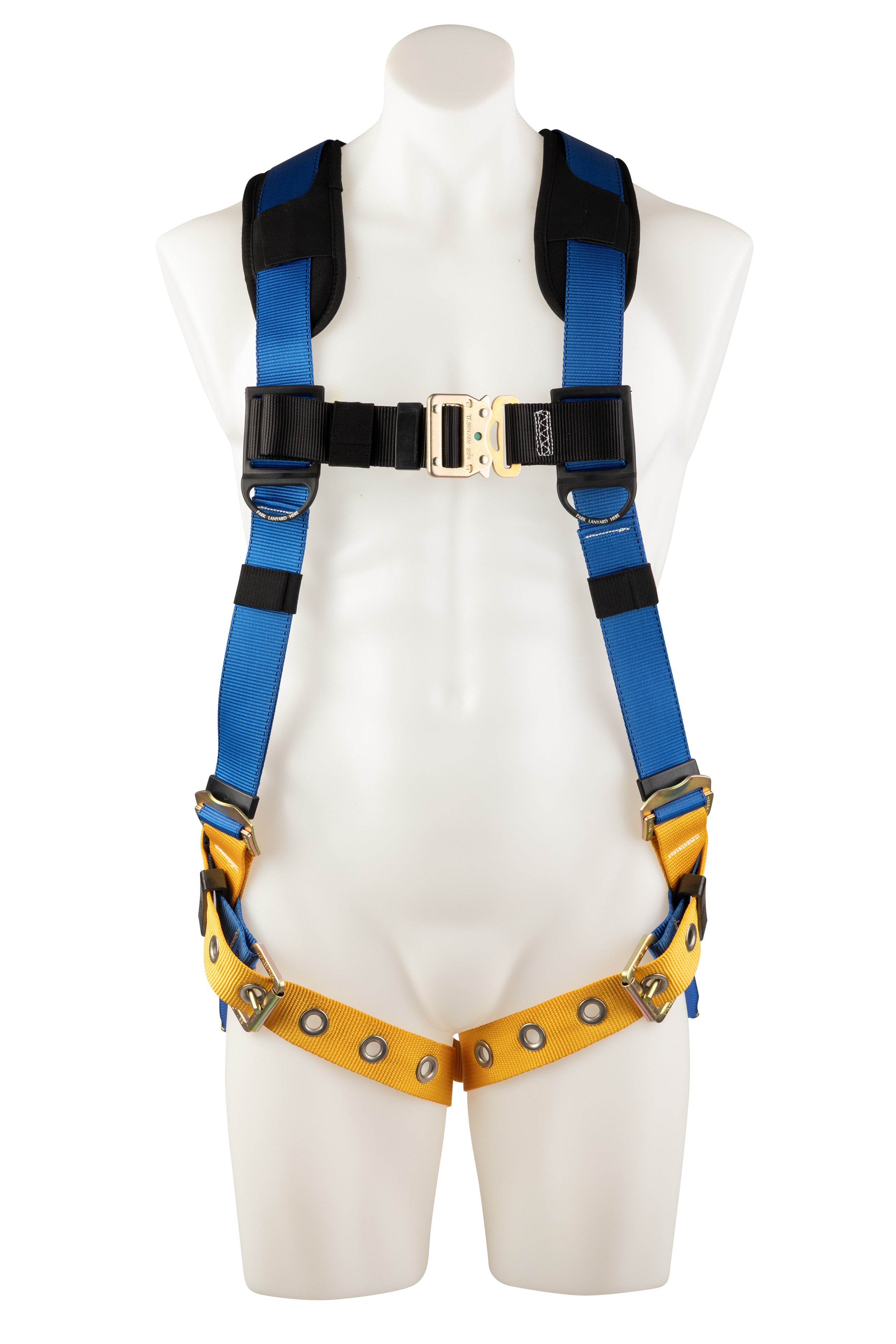 American Ladders & Scaffolds, LITEFIT PLUS Standard Harness, Tongue Buckle Legs, Quick Connect Chest, Shoulder Backpad