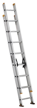 American Ladders & Scaffolds, LOUISVILLE LADDER 16-FOOT ALUMINUM EXTENSION LADDER, TYPE I, 250-POUND LOAD CAPACITY, AE3216