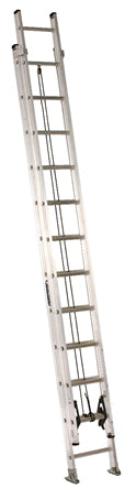 American Ladders & Scaffolds, LOUISVILLE LADDER 24-FOOT ALUMINUM EXTENSION LADDER, TYPE IA, 300-POUND LOAD CAPACITY, AE2224