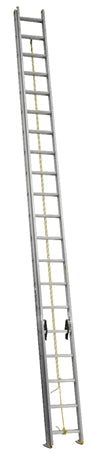 American Ladders & Scaffolds, LOUISVILLE LADDER 40-FOOT ALUMINUM MULTI-SECTION EXTENSION LADDER, TYPE I, 250-POUND LOAD CAPACITY, AE3240