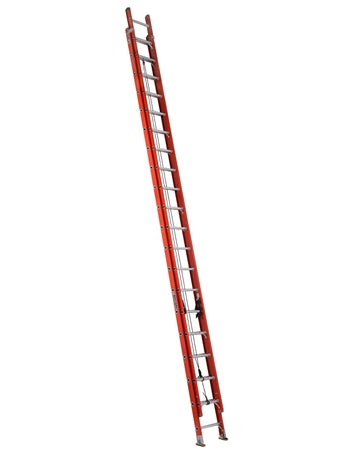 American Ladders & Scaffolds, LOUISVILLE LADDER 40-FOOT FIBERGLASS EXTENSION LADDER, TYPE IA, 300-POUND LOAD CAPACITY, FE3240