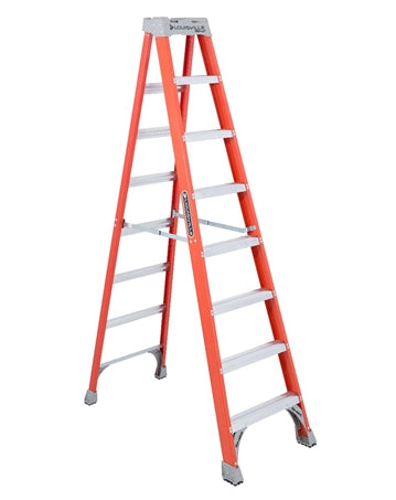 American Ladders & Scaffolds, LOUISVILLE LADDER FIBERGLASS STEP STOOL LADDER, TYPE IA, 300-POUND LOAD CAPACITY, FS1500