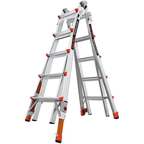 American Ladders & Scaffolds, Little Giant Revolution Ladder – Type 1A With Ratchet Levelers