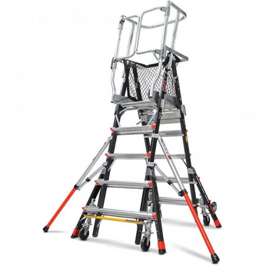 American Ladders & Scaffolds, Little Giant- Safety Cage Ladder