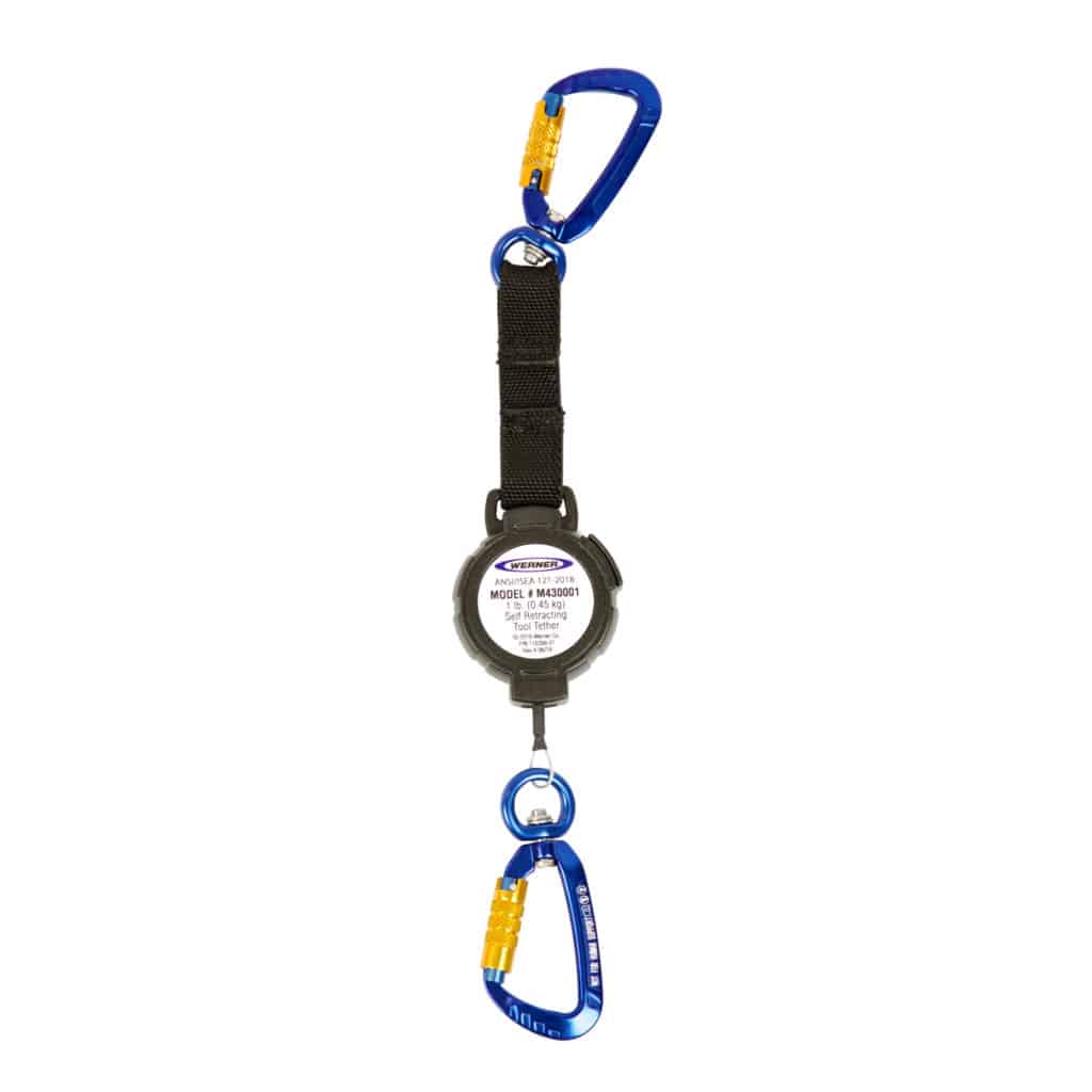 American Ladders & Scaffolds, M430001 1LB SELF-RETRACTING TOOL TETHER