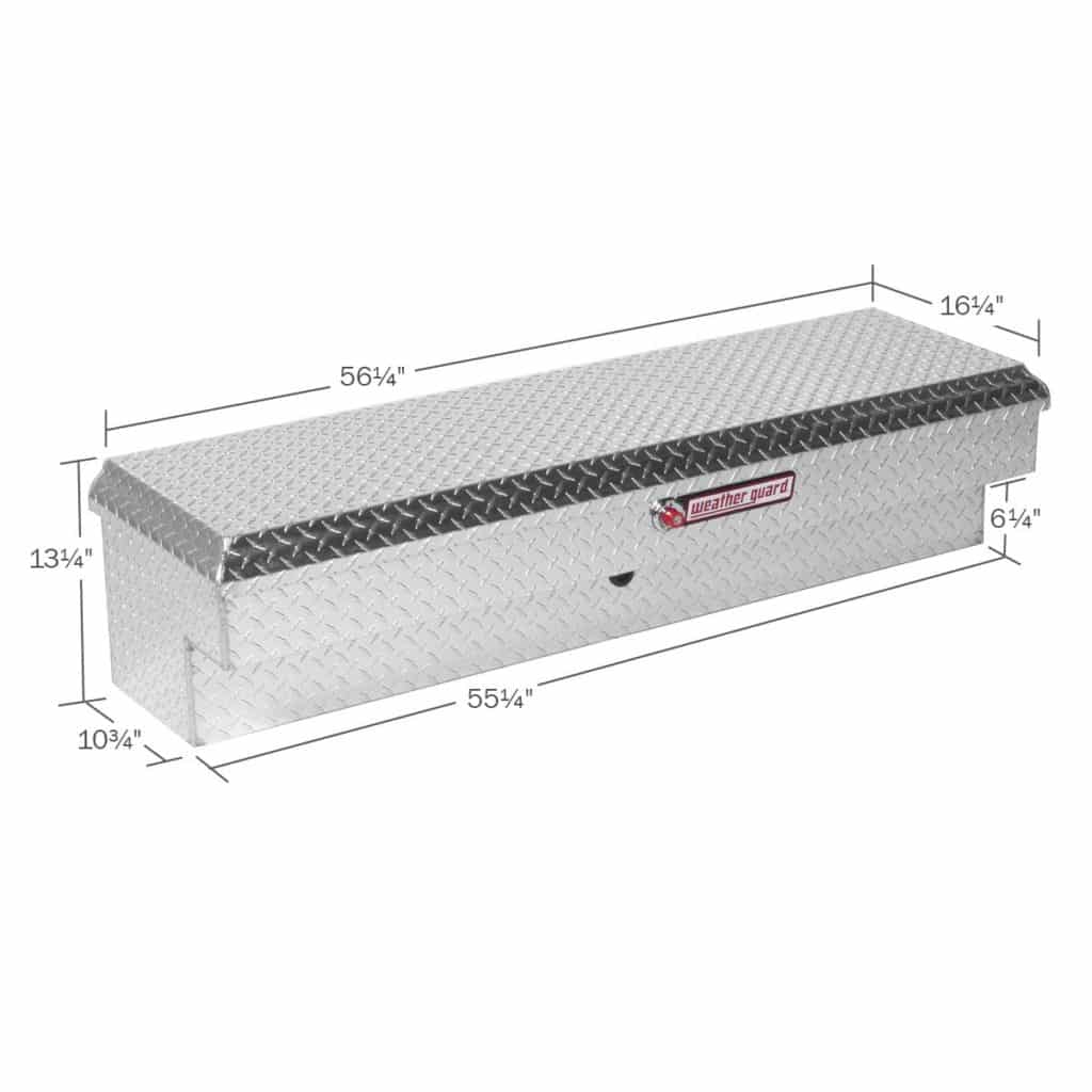 American Ladders & Scaffolds, Model 174-0-03 Lo-Side Box, Aluminum, Standard, 4.1 cu ft