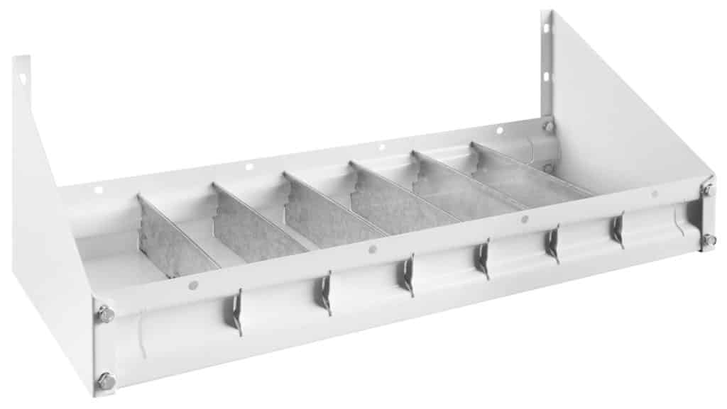 American Ladders & Scaffolds, Model 202-3 Accessory Parts Cabinet Tray, Steel, 24 in x 9-1/2 in