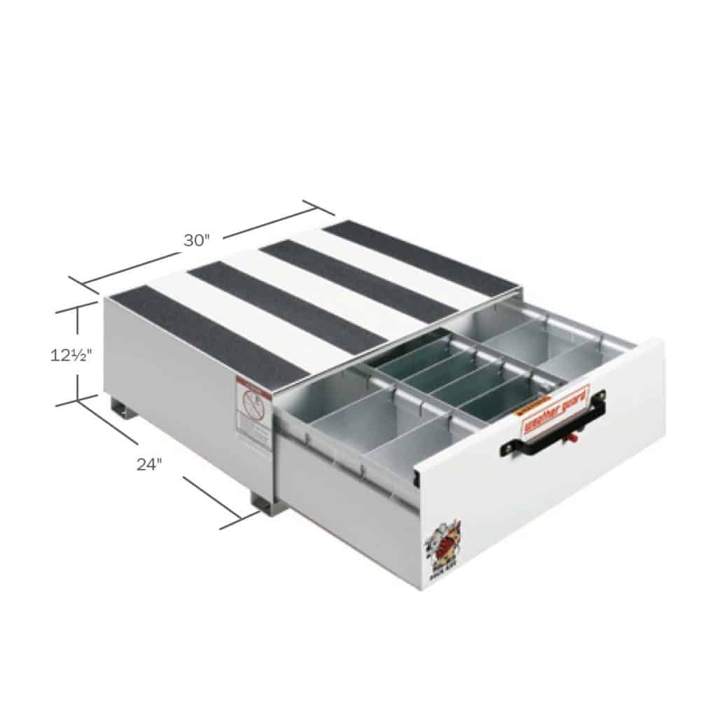 American Ladders & Scaffolds, Model 301-3 PACK RAT® Drawer Unit, 24 in x 30 in x 12-1/2 in