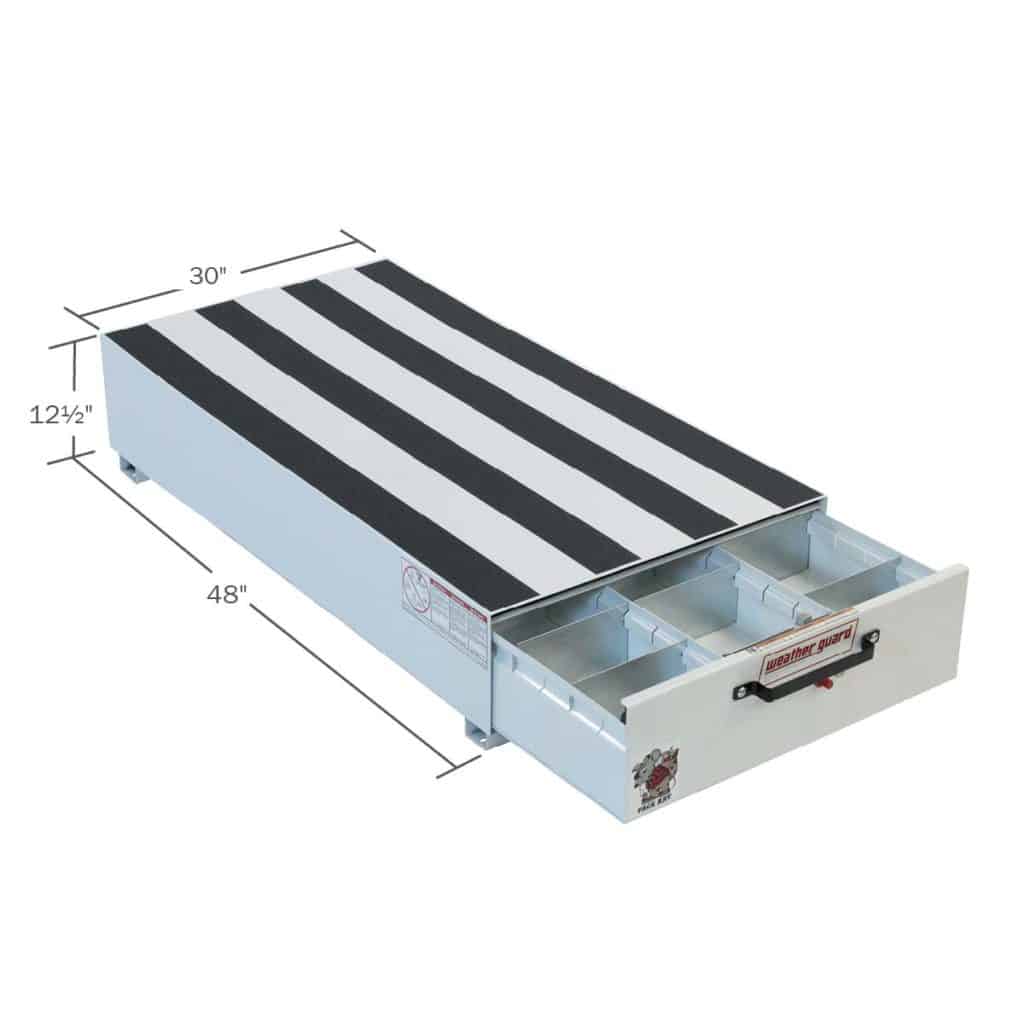 American Ladders & Scaffolds, Model 337-3 PACK RAT® Drawer Unit, 48 in x 30 in x 12-1/2 in