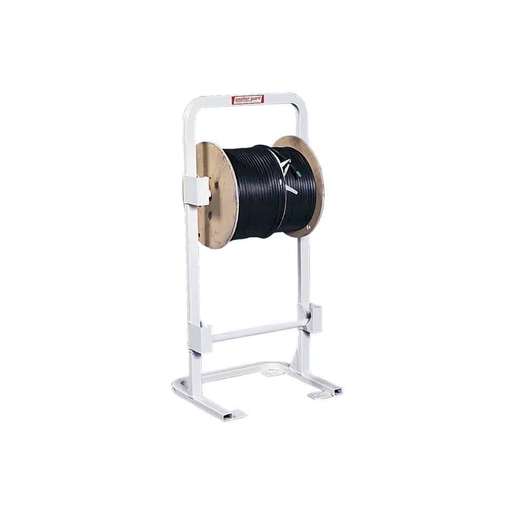 American Ladders & Scaffolds, Model 9861-3-01 Cable Reel Holder, 2 Spool, Floor Mount, 42-1/2 in x 19-3/4 in x 16-1/4 in