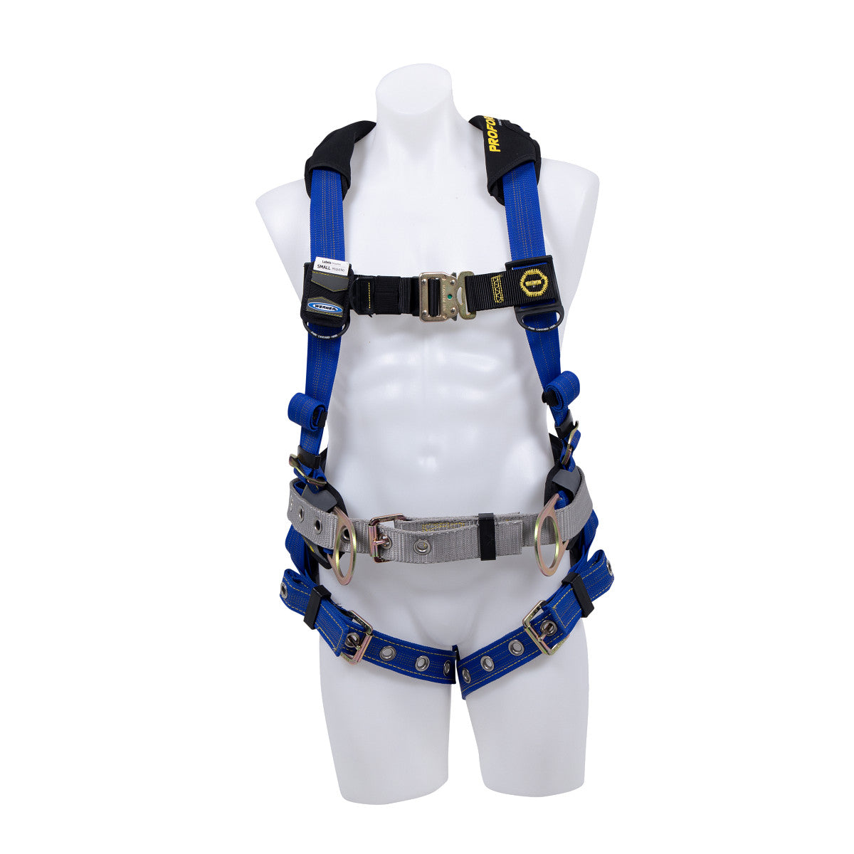 American Ladders & Scaffolds, PROFORM Construction Harness - Tongue Buckle Legs - Steel Hardware